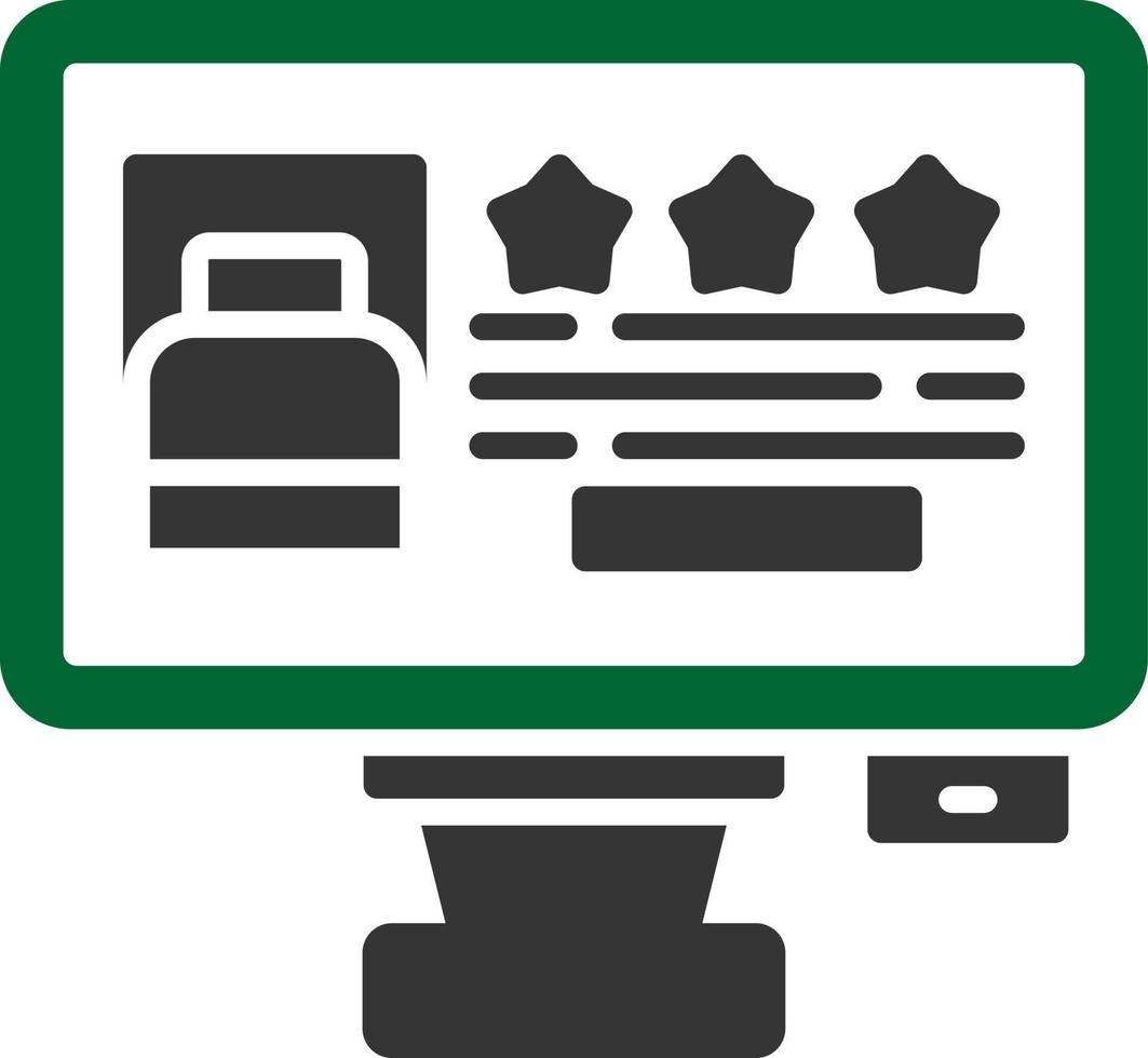 Online Booking Creative Icon Design vector