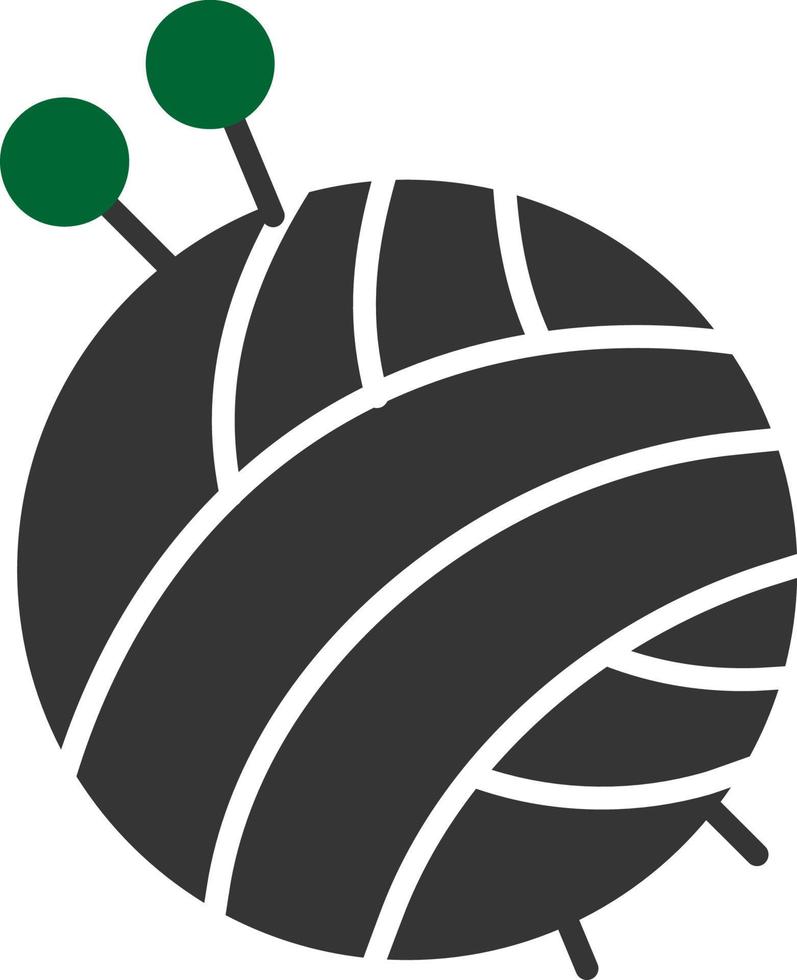Yarn Creative Icon Design vector