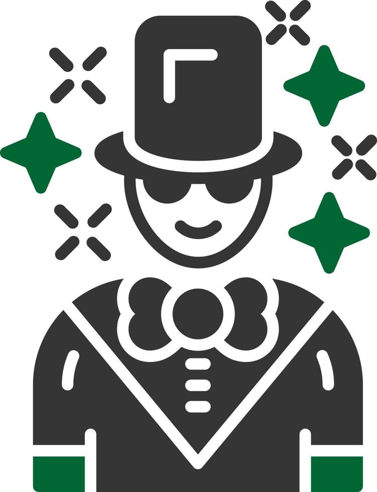 Magician Creative Icon Design vector