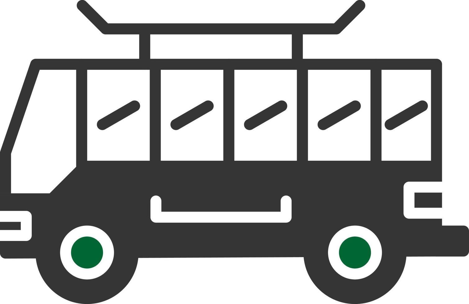 Bus Creative Icon Design vector