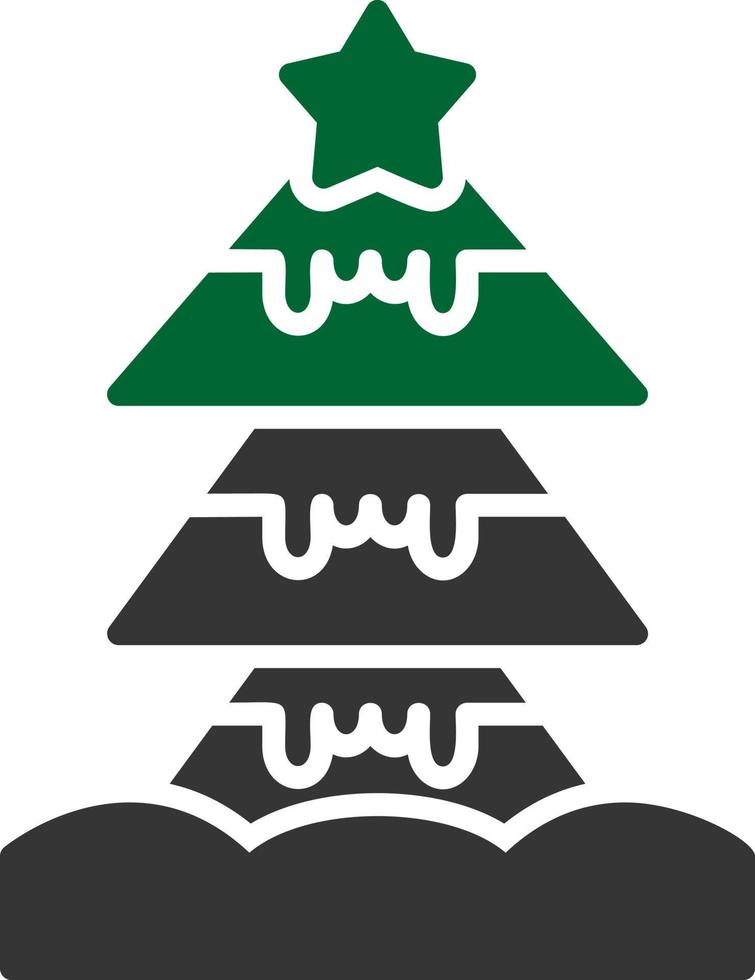 Christmas Tree Creative Icon Design vector