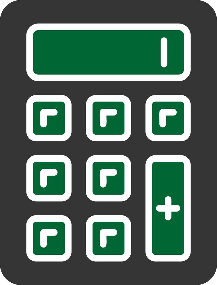 diseño de icono creativo de calculadora vector