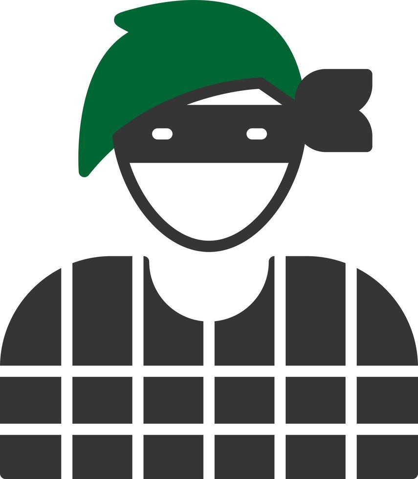 Thief Creative Icon Design vector