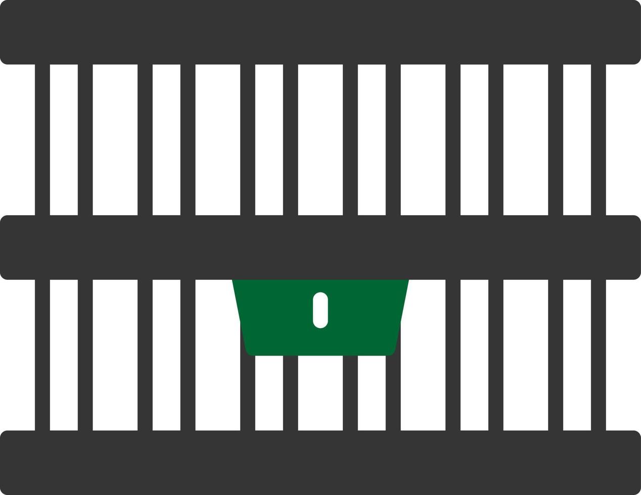 Jail Creative Icon Design vector