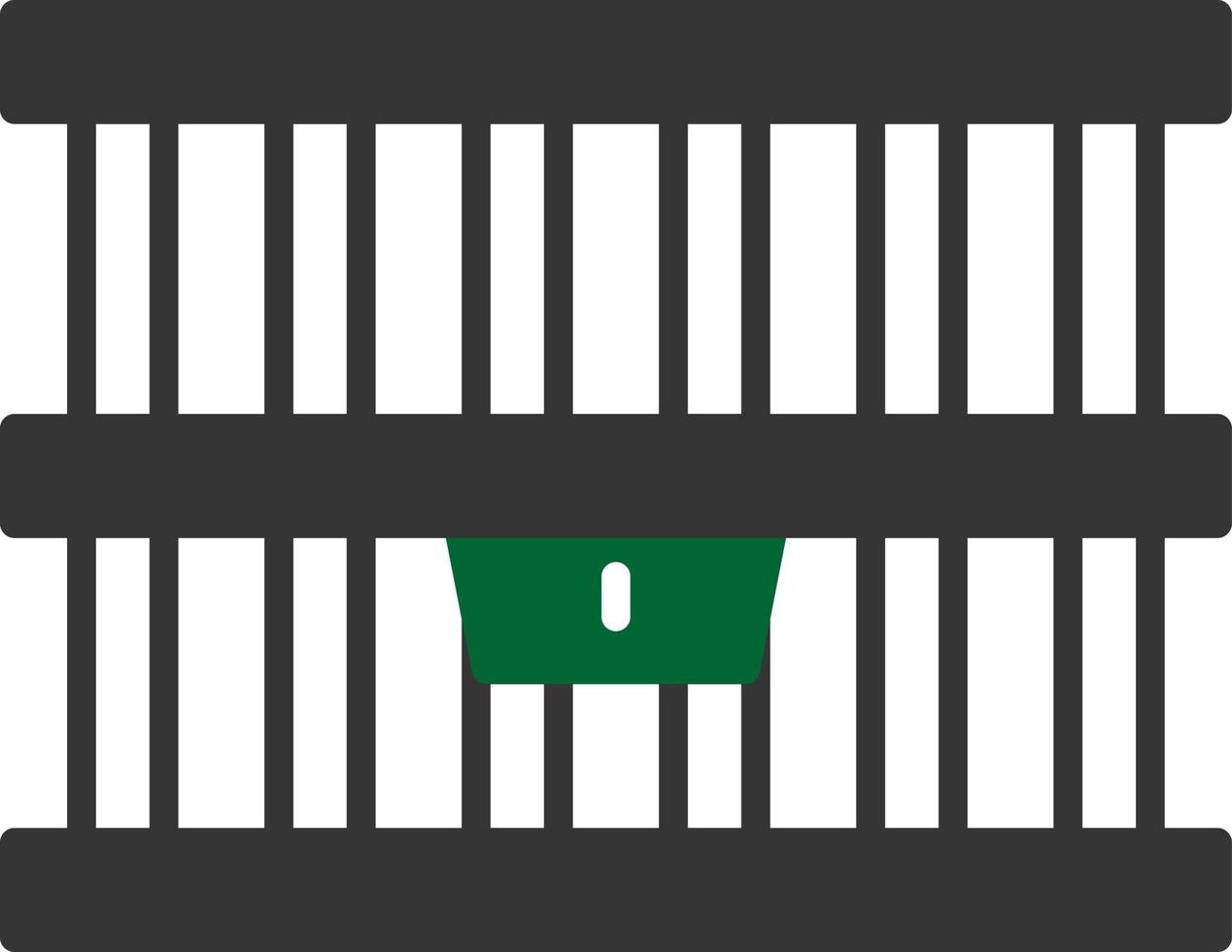 Jail Creative Icon Design vector