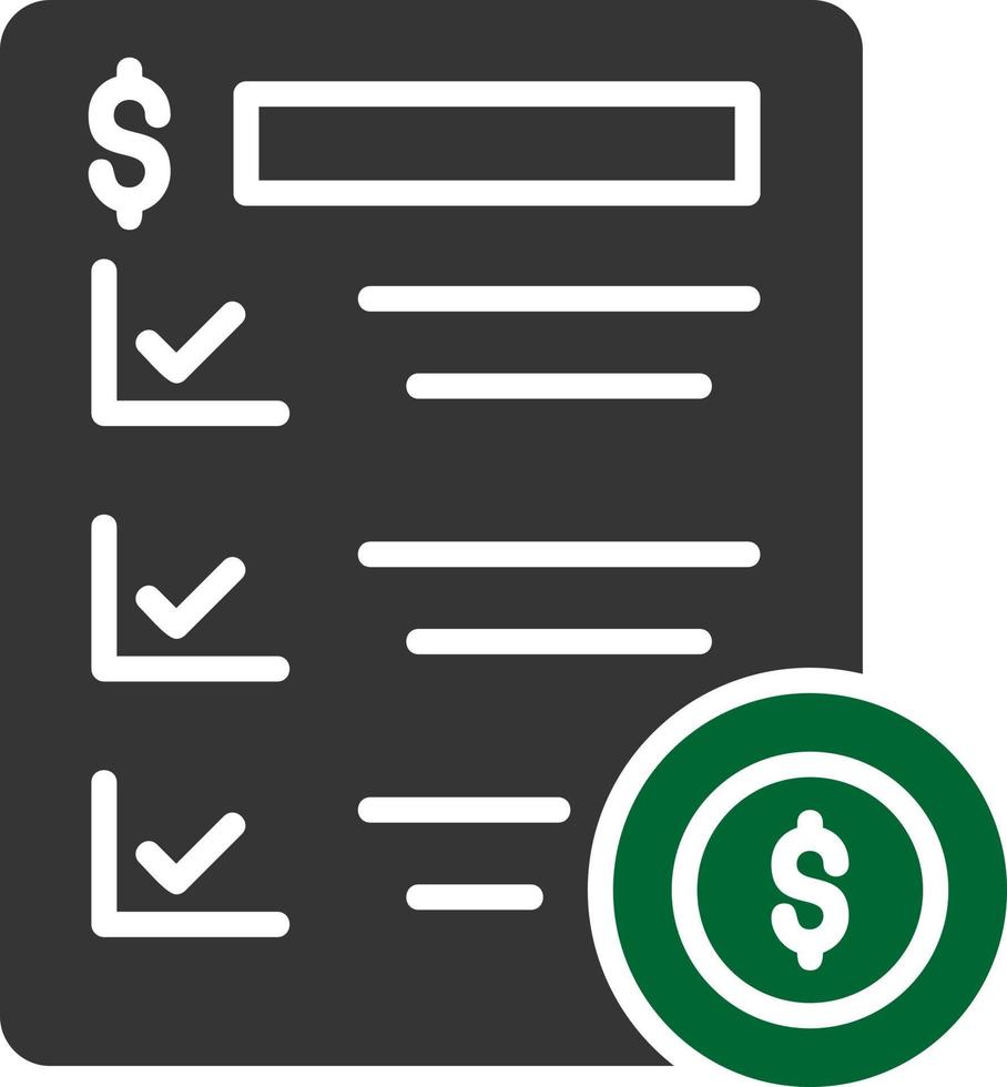 Price List Creative Icon Design vector