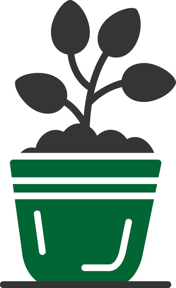 diseño de icono creativo de planta vector