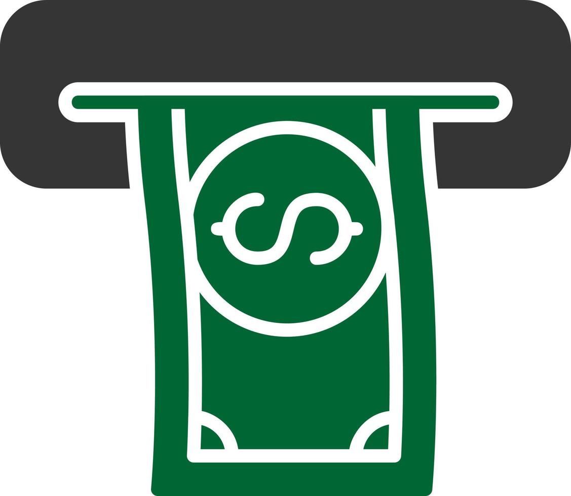 Withdrawal Creative Icon Design vector
