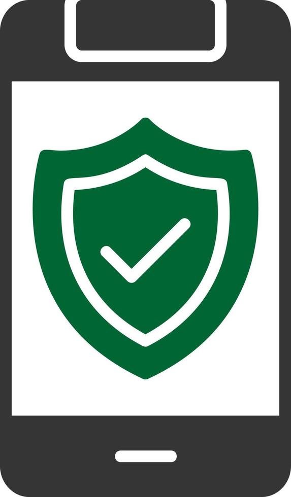 Phone Insurance Creative Icon Design vector