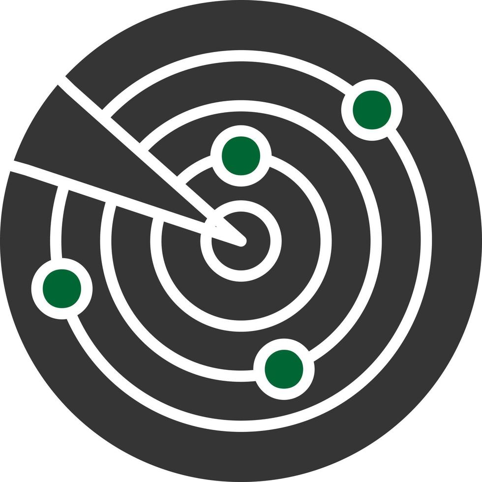 Radar Creative Icon Design vector