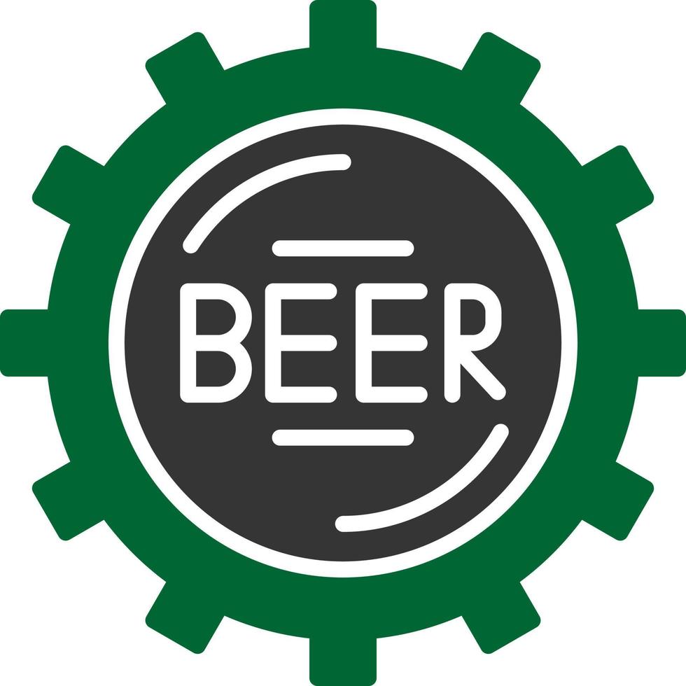 Bottle Cap Creative Icon Design vector