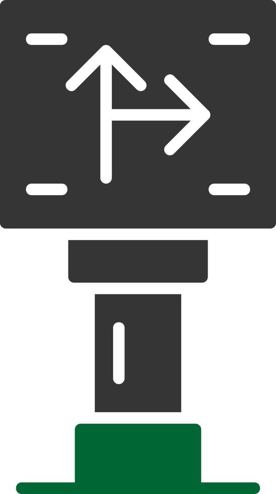Traffic Sign Creative Icon Design vector