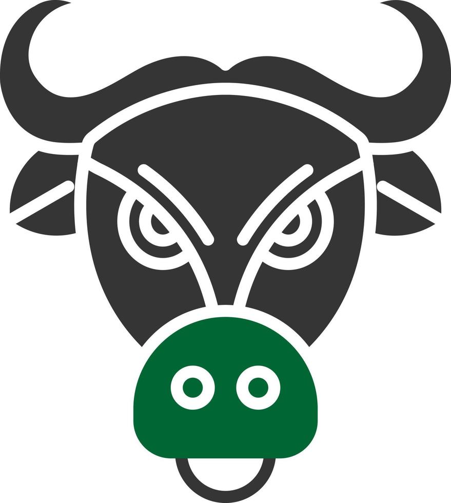 Buffalo Creative Icon Design vector