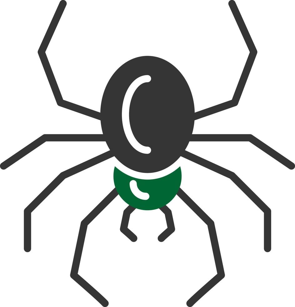 Spider Creative Icon Design vector