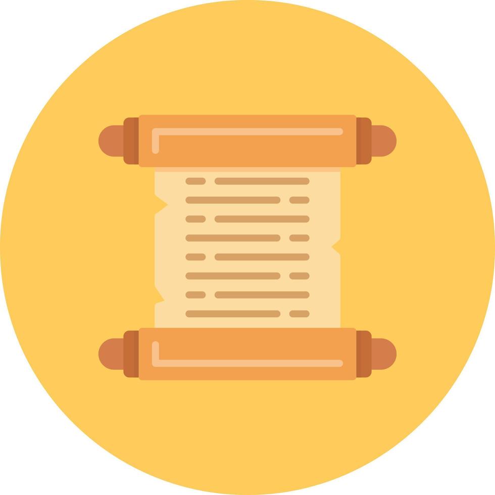 Scroll Creative Icon Design vector