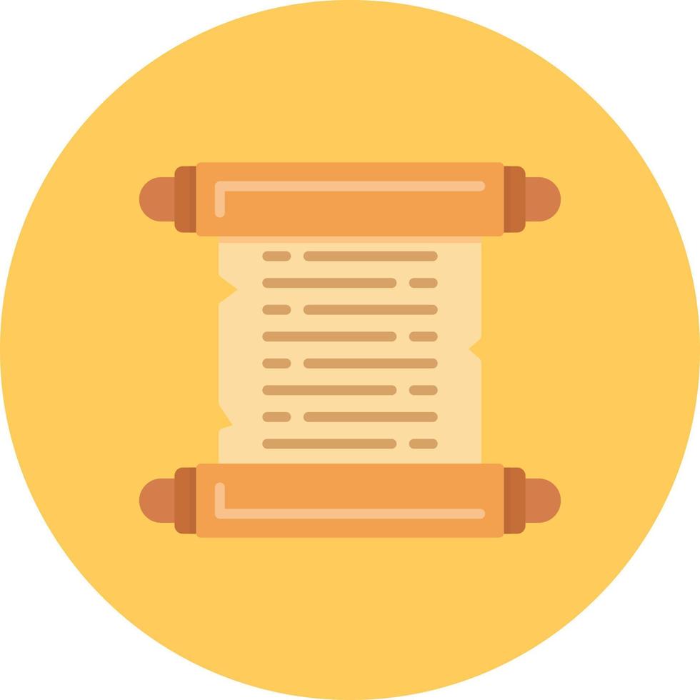 Scroll Creative Icon Design vector