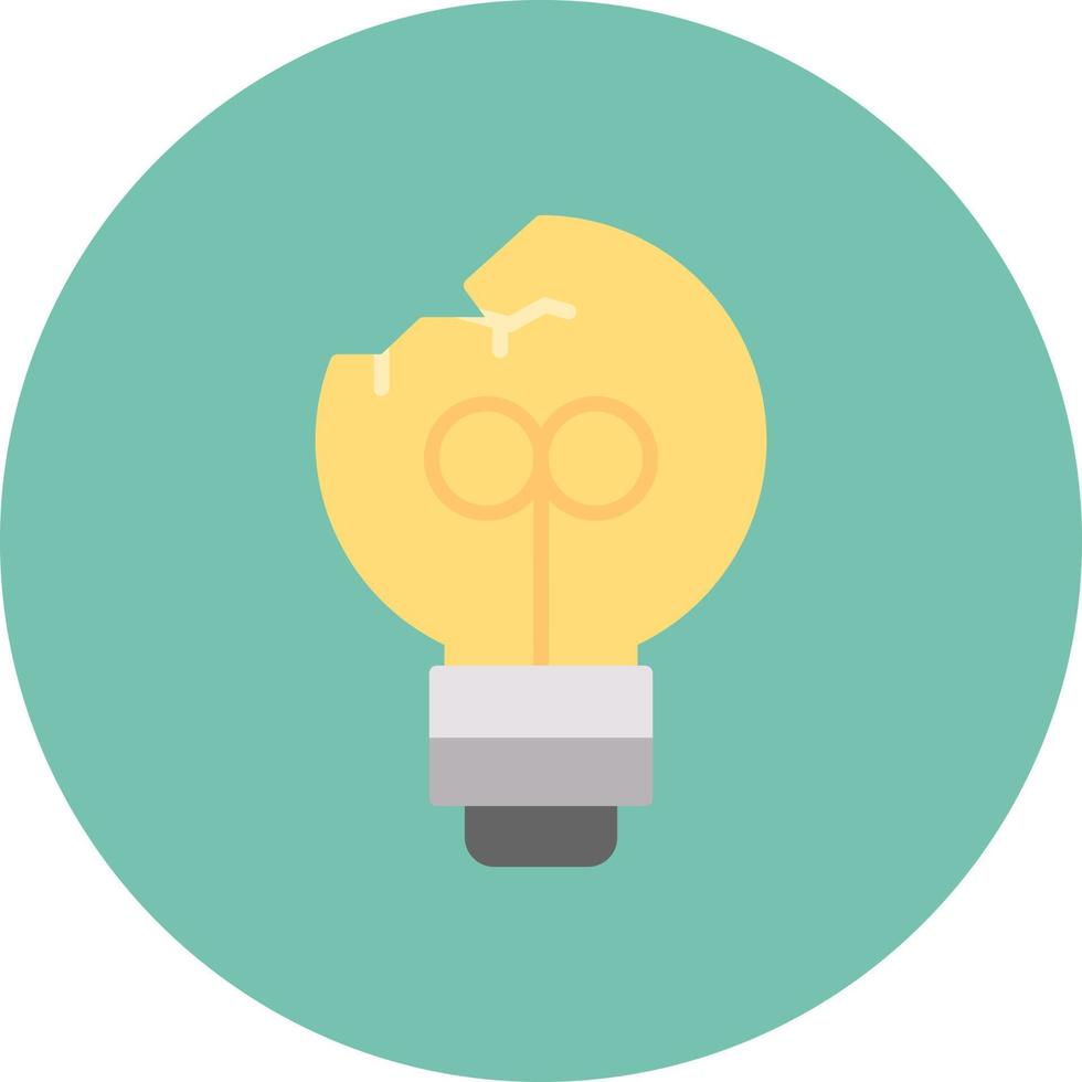 Light Bulb Creative Icon Design vector