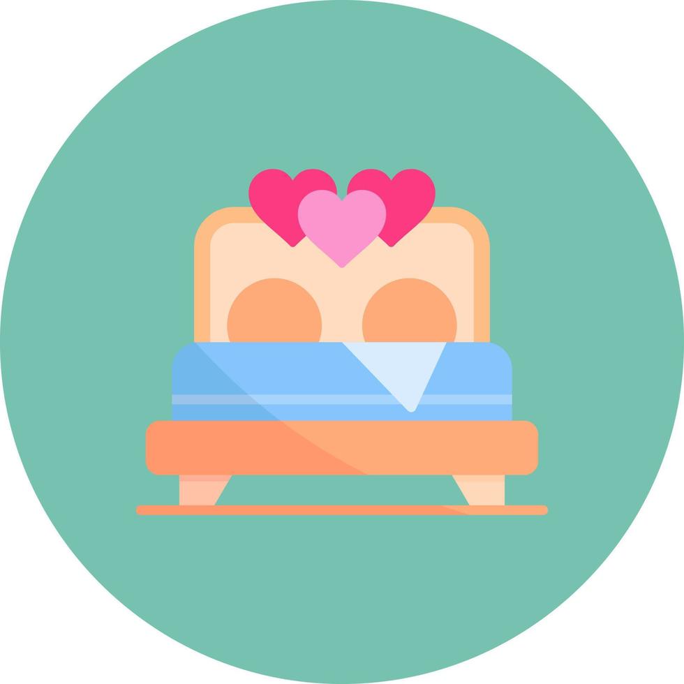 diseño de icono creativo de cama vector