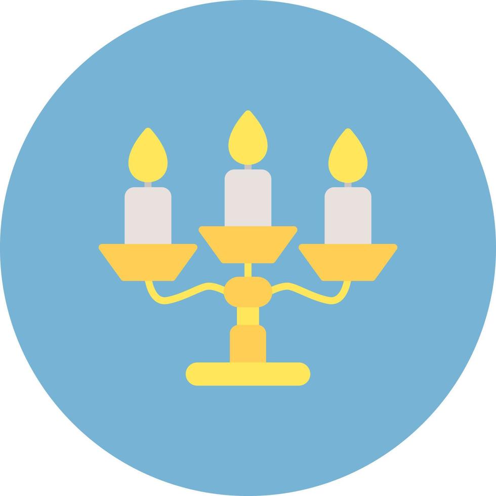 Candelabra Creative Icon Design vector
