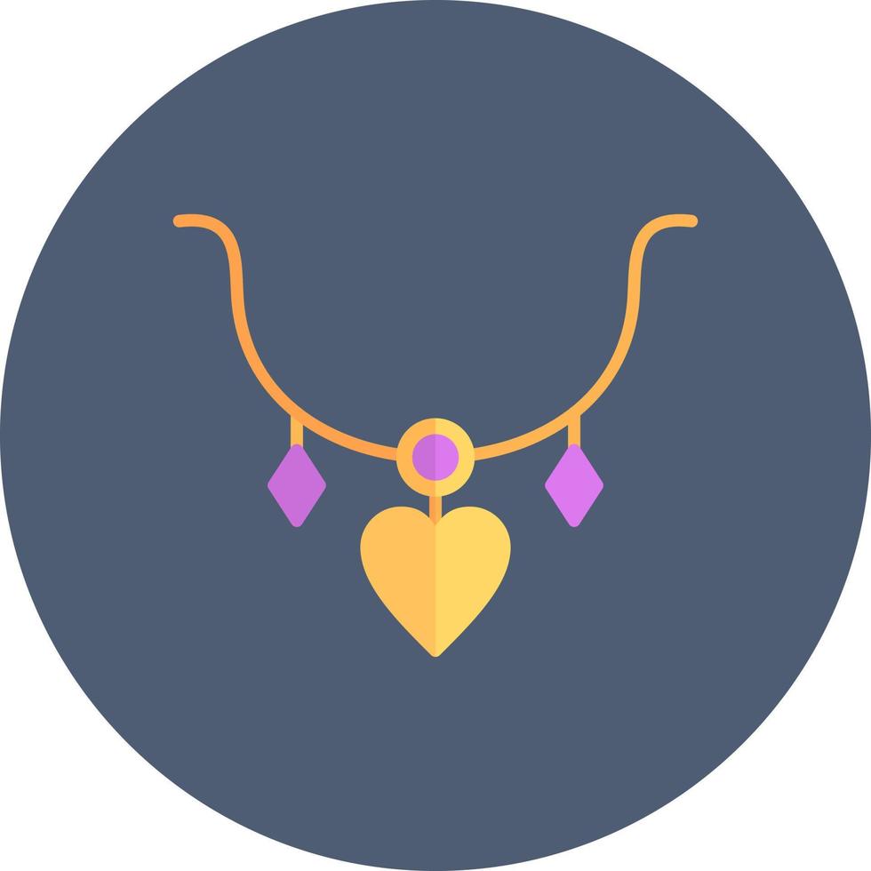 Necklace Creative Icon Design vector