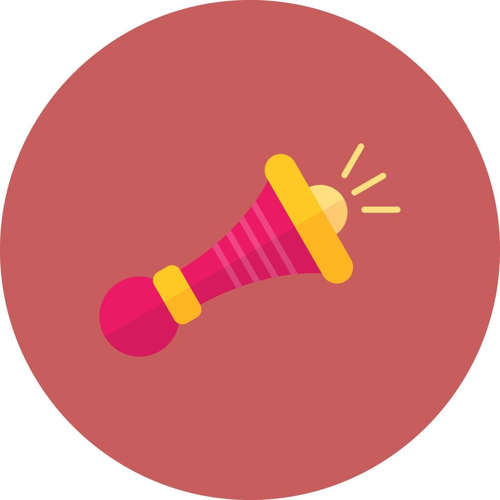 Trumpet Creative Icon Design vector