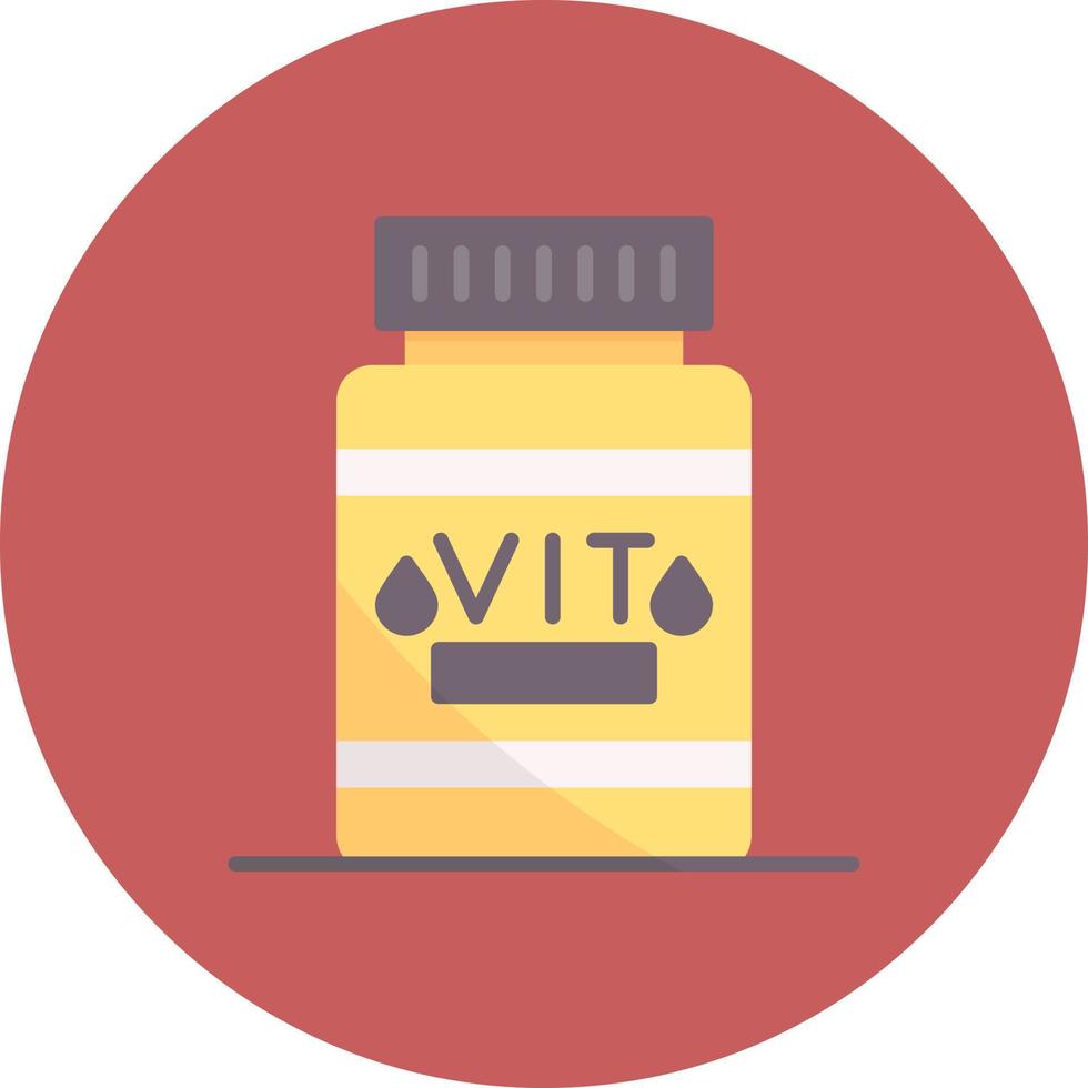 Vitamin Creative Icon Design vector