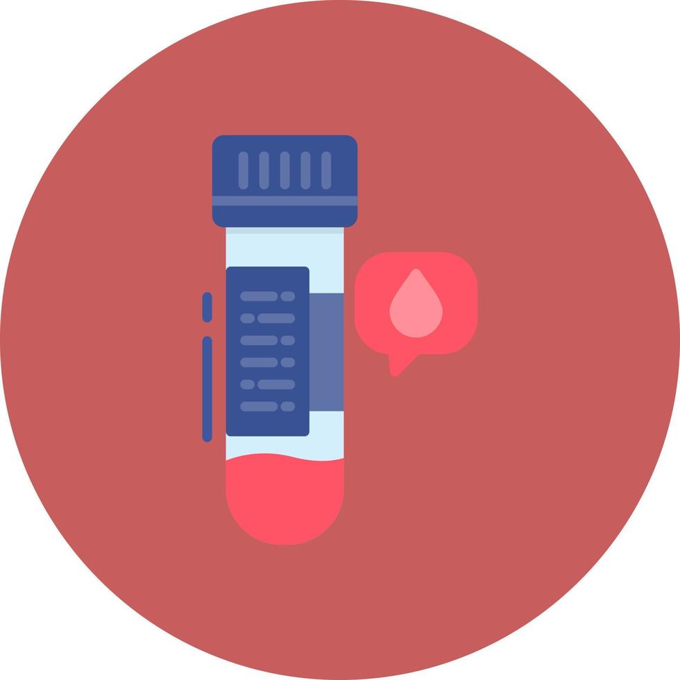 diseño de icono creativo de muestra de sangre vector