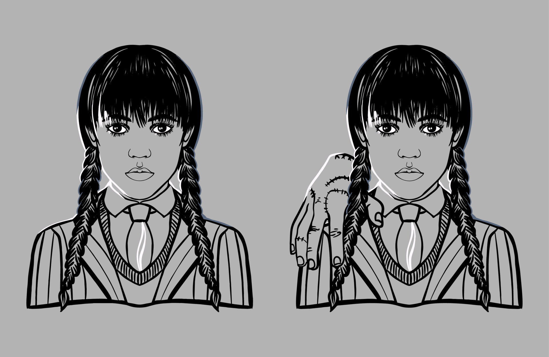 How To Make A Black And White Vector Image