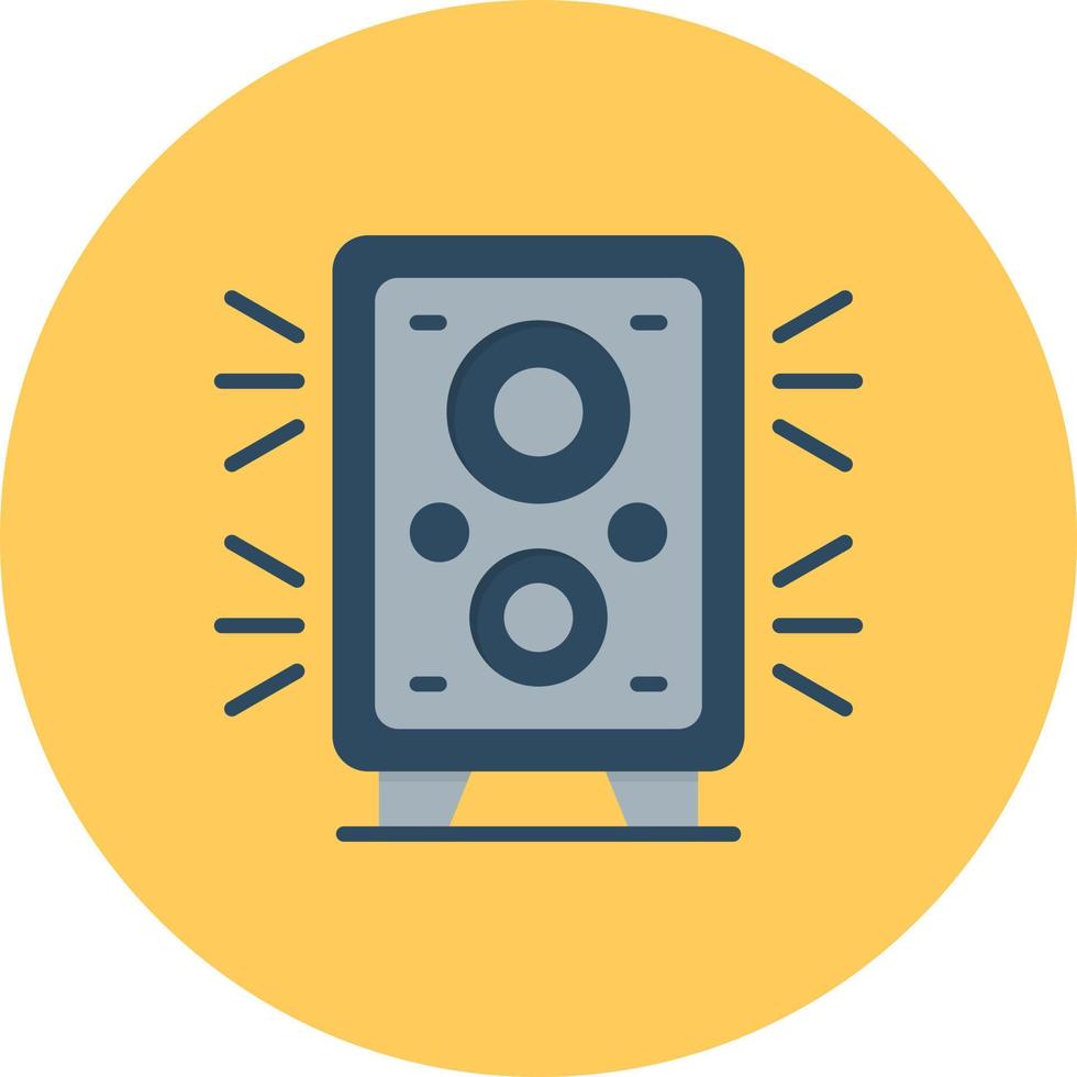 Speaker Creative Icon Design vector