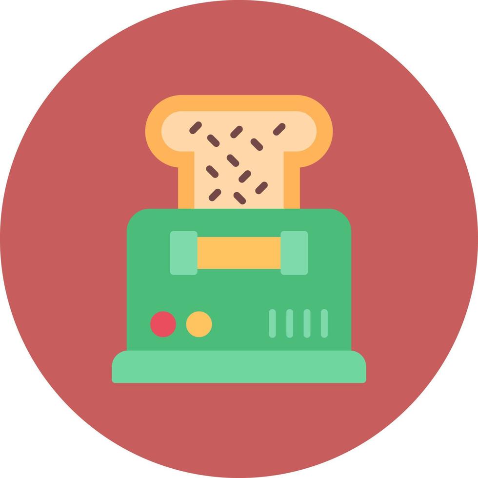 Toaster Creative Icon Design vector