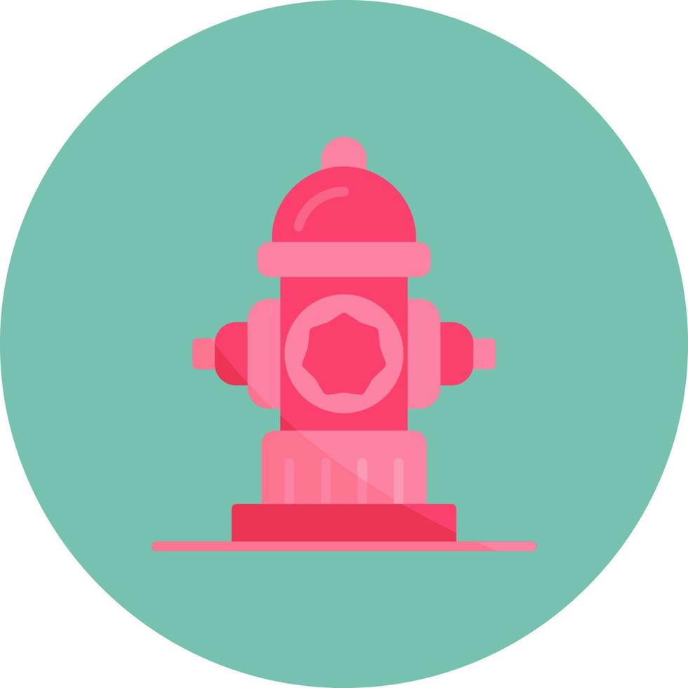 Hydrant Creative Icon Design vector