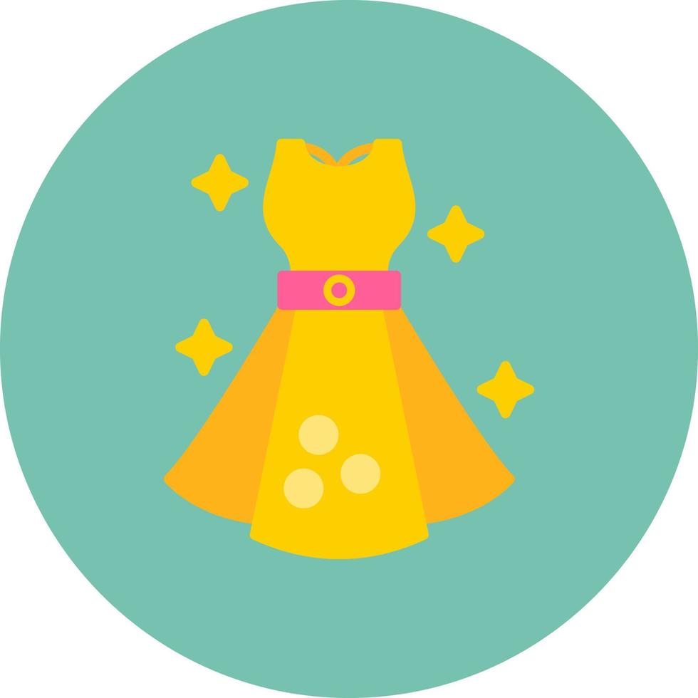 Dress Creative Icon Design vector