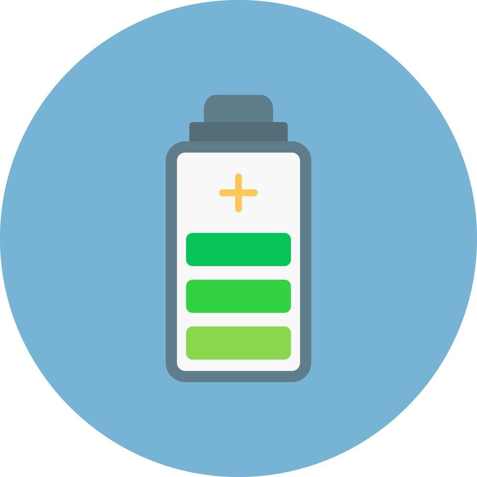 Battery Creative Icon Design vector