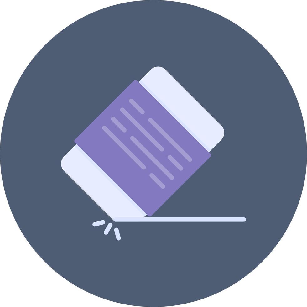 Eraser Creative Icon Design vector