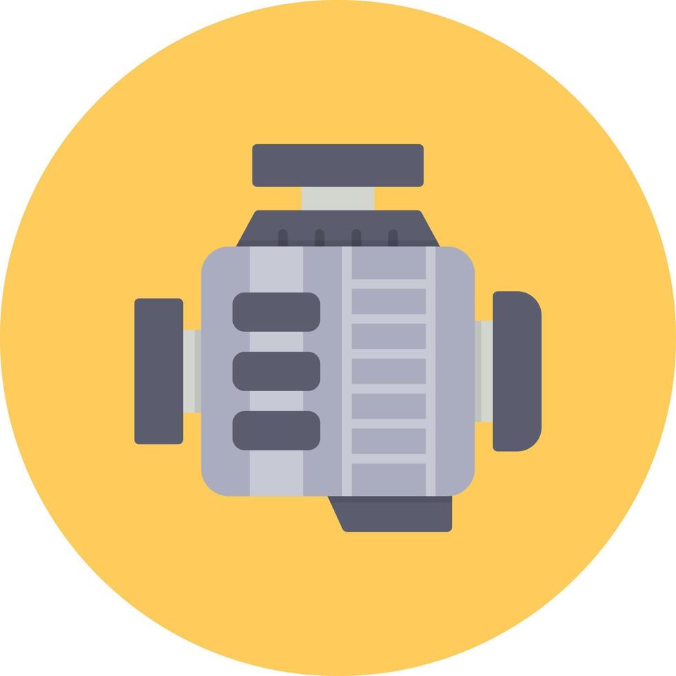 Car Engine Creative Icon Design vector