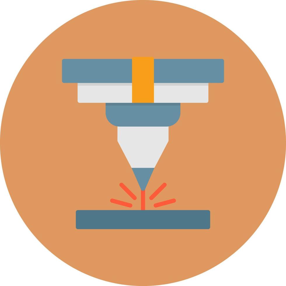 Laser Creative Icon Design vector