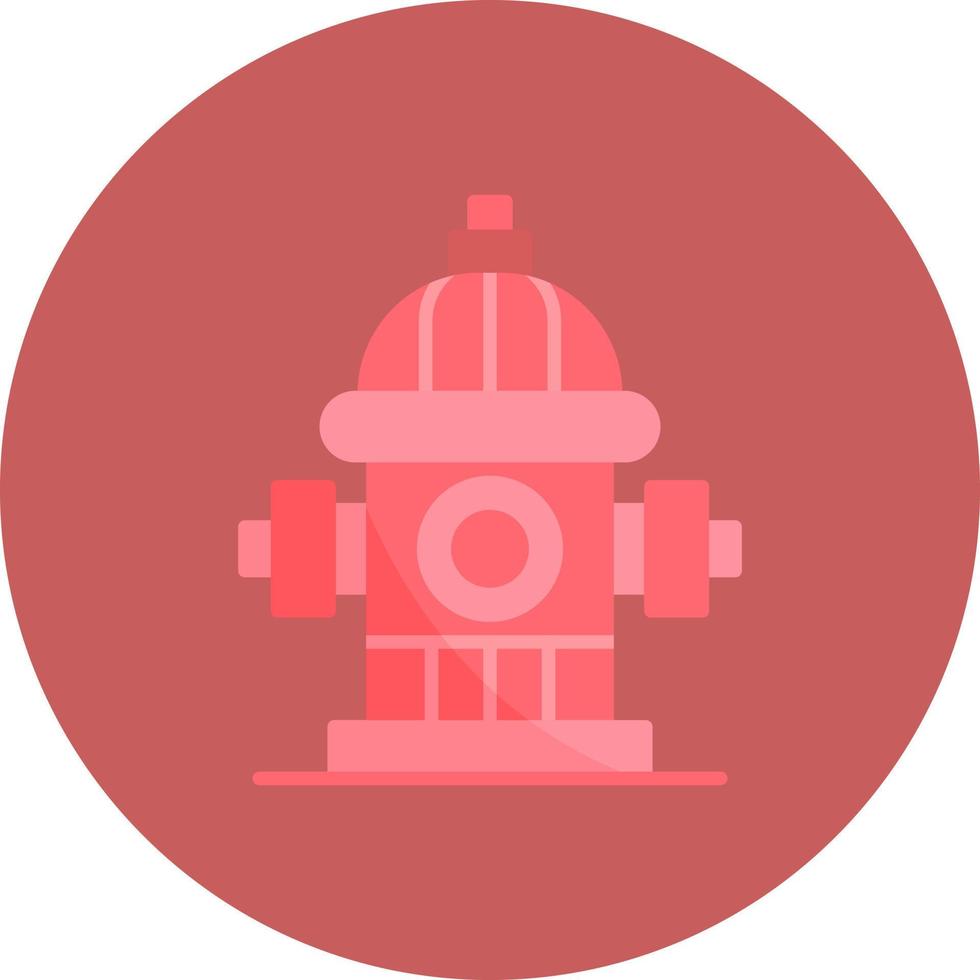 Fire Hydrant Creative Icon Design vector