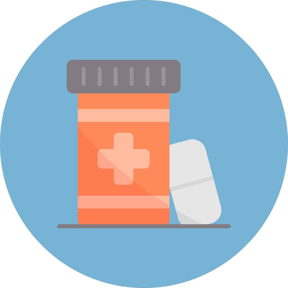 Pills Creative Icon Design vector