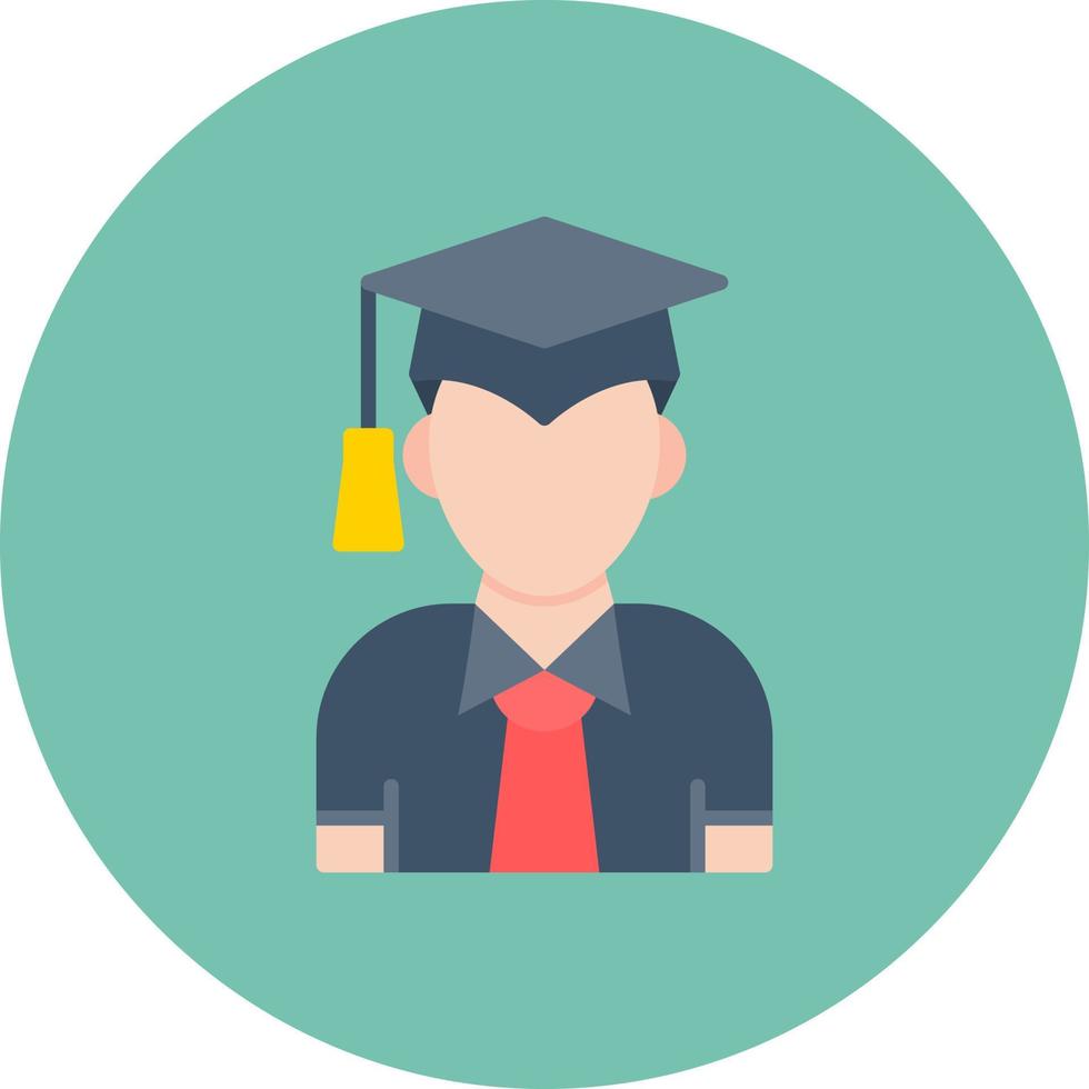 diseño de icono creativo graduado vector