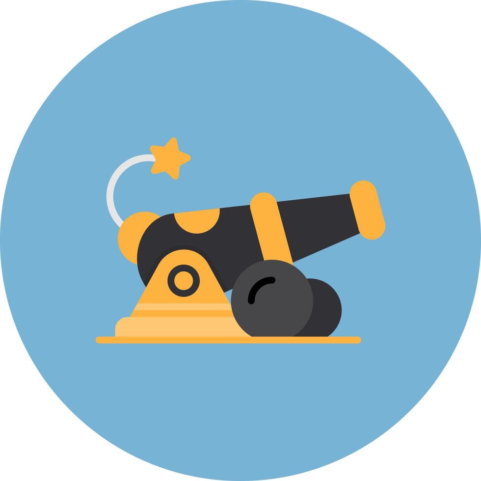 Cannon Creative Icon Design vector