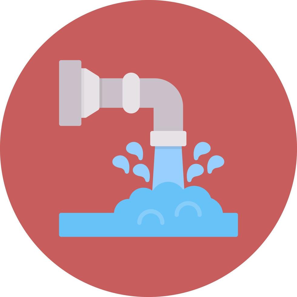 Waste Water Creative Icon Design vector