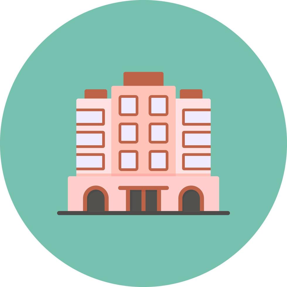 diseño de icono creativo de hotel vector