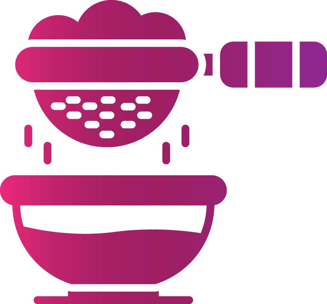 Strainer Creative Icon Design vector