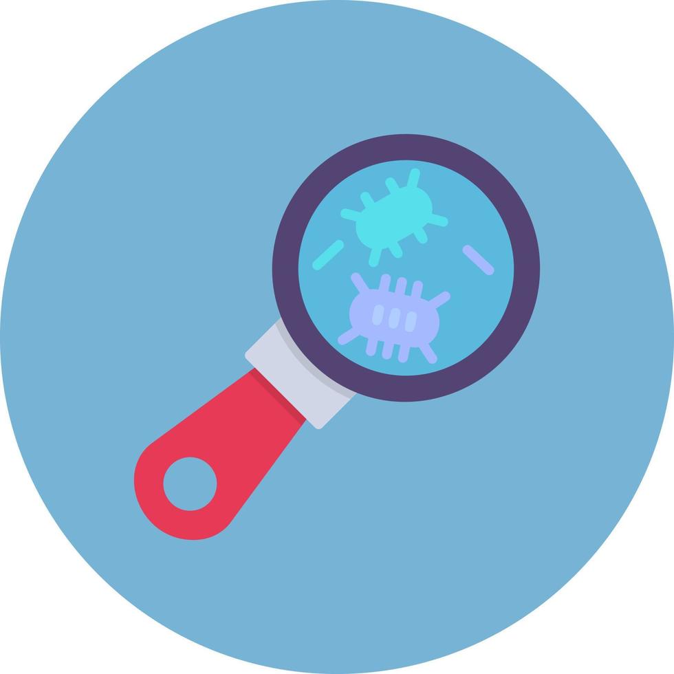 Microbiology Creative Icon Design vector