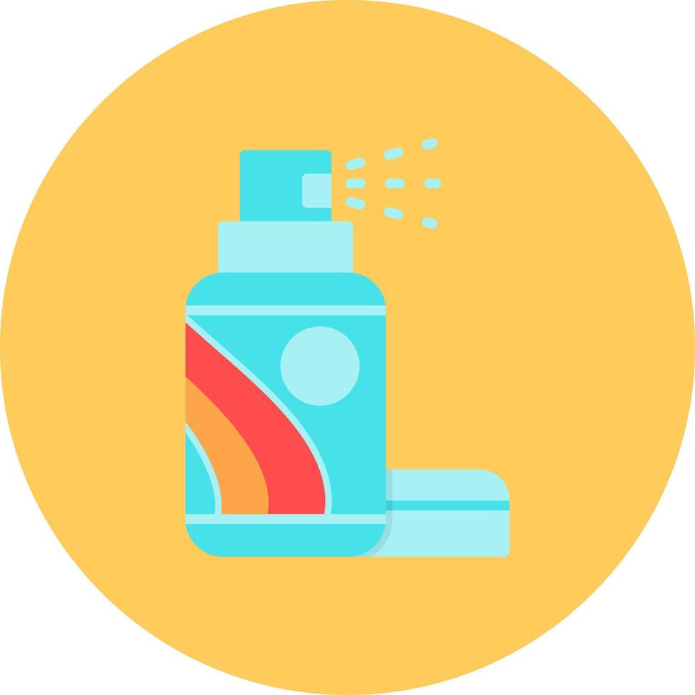 Hairspray Creative Icon Design vector