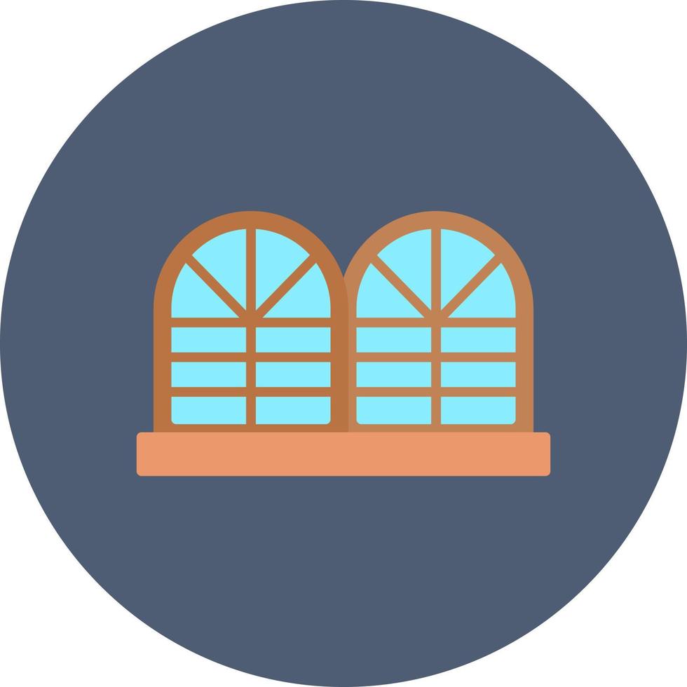 Window Creative Icon Design vector