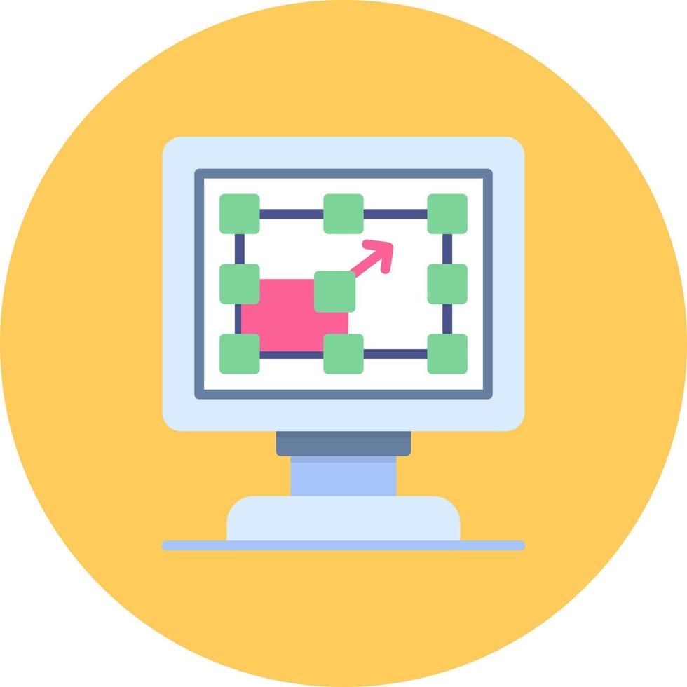 Scale Creative Icon Design vector