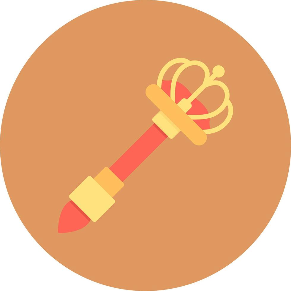 Scepter Creative Icon Design vector