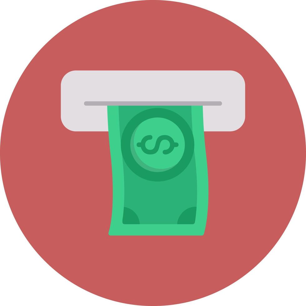 Withdrawal Creative Icon Design vector