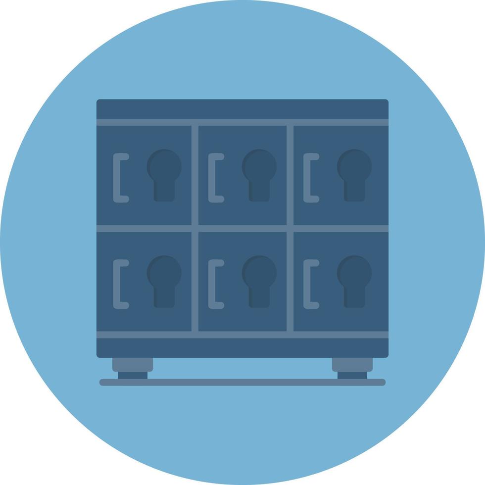 Office Locker Creative Icon Design vector